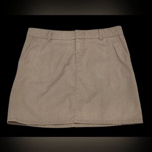 Volcom Stone Skirt Beige Size 7